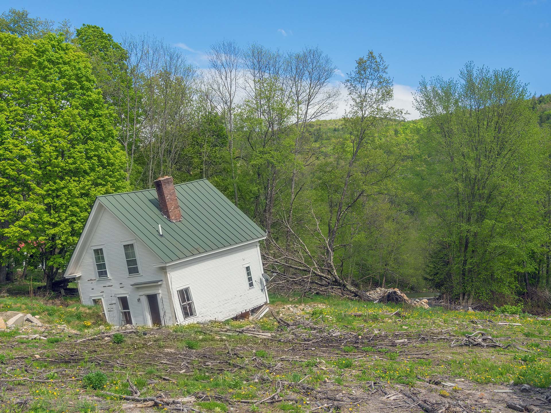 vermont home destroyed by flooding